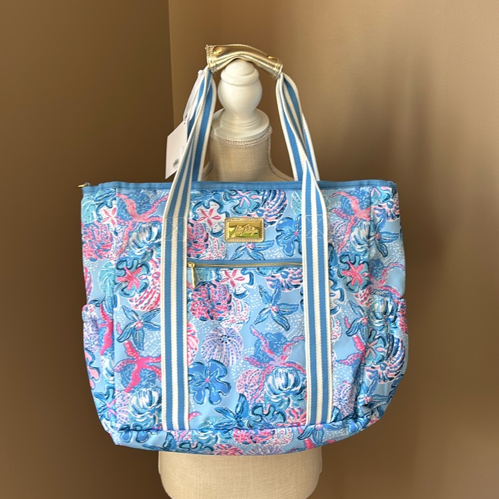 Lilly Pulitzer Beachcomber Insulated Cooler  Tote Bag